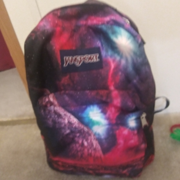 galaxy jansport backpacks Big Student Backpack (GALAXY.) : Clothing, Shoes & Jewelry including a padded shoulder strap Jansport | Accessories | Jansport